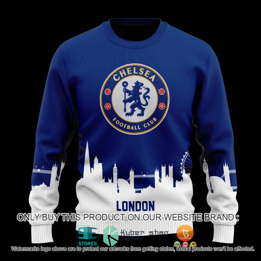 NEW Chelsea logo blue white Custom Name Hoodie, Shirt 10 personalized chelsea logo blue white 3d shirt hoodie 10 90962