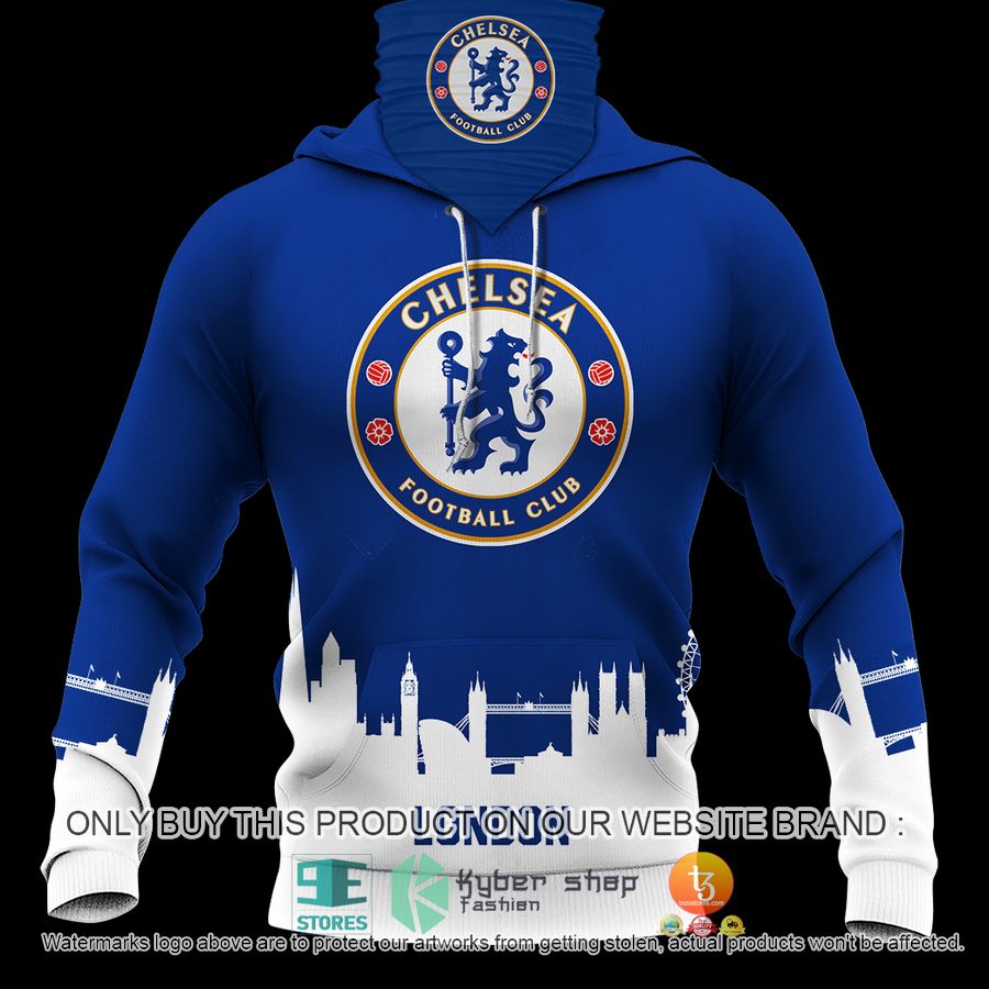 NEW Chelsea logo blue white Custom Name Hoodie, Shirt 2 personalized chelsea logo blue white 3d shirt hoodie 2 69196