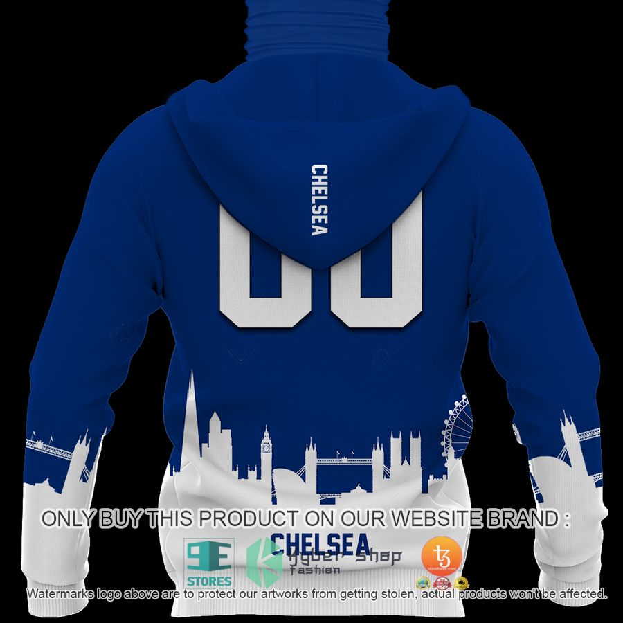 NEW Chelsea logo blue white Custom Name Hoodie, Shirt 3 personalized chelsea logo blue white 3d shirt hoodie 3 90009
