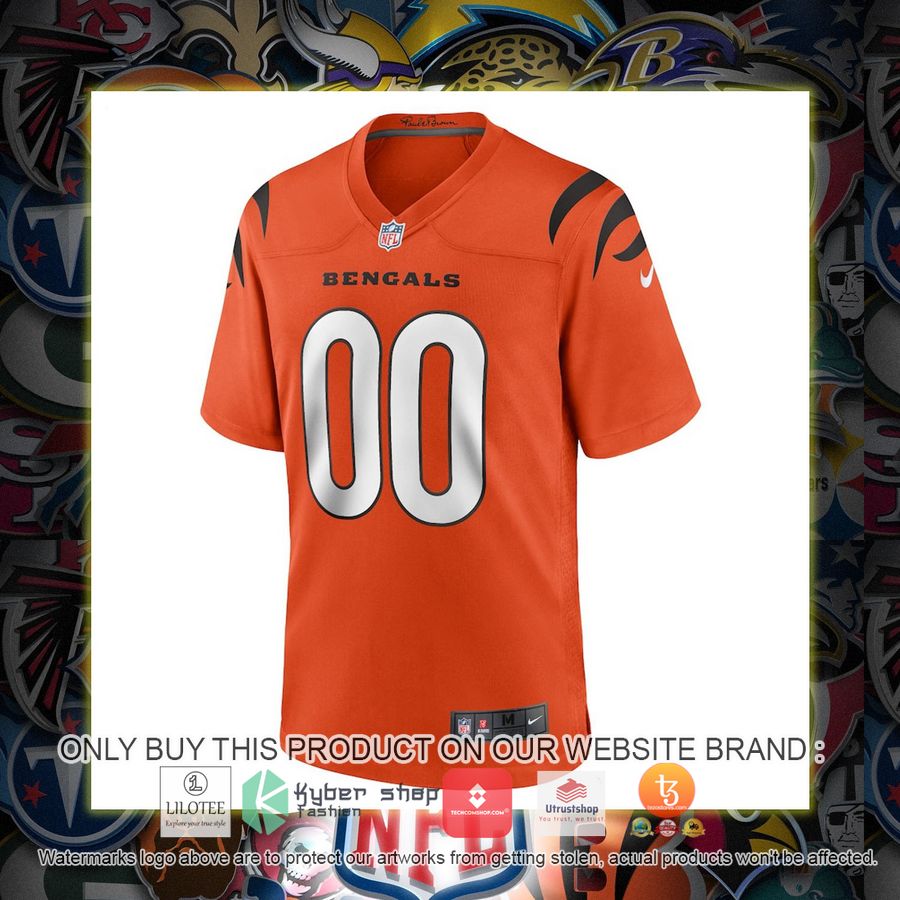 HOT Cincinnati Bengals Nike Youth Alternate Game Orange Custom Football Jersey Shirt 2 personalized cincinnati bengals nike youth alternate game orange football jersey 2 3502