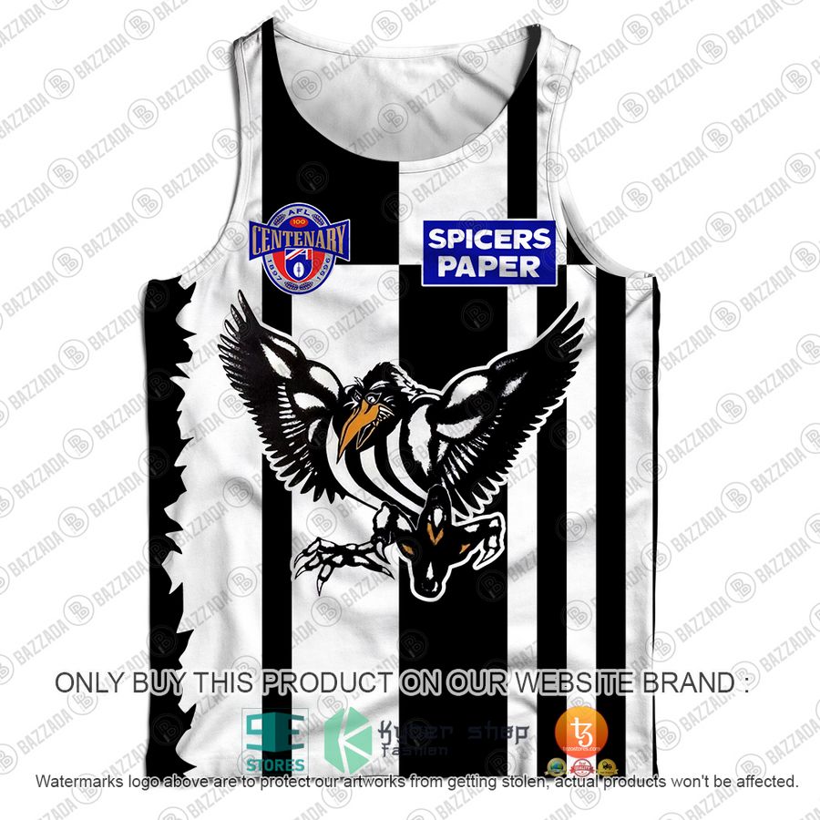personalized collingwood magpies vintage centenary 1996 guernsey tank top 2 60136