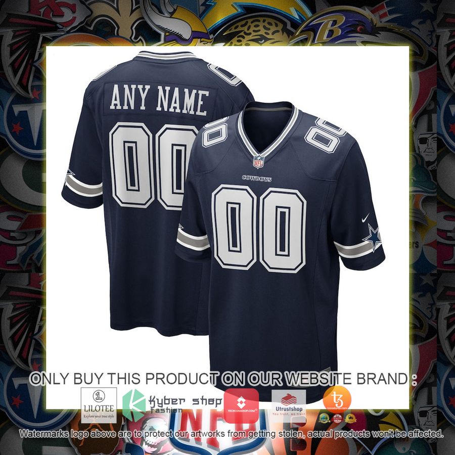 HOT Dallas Cowboys Nike Navy Personalized Football Jersey 4 personalized dallas cowboys nike navy football jersey 1 48018