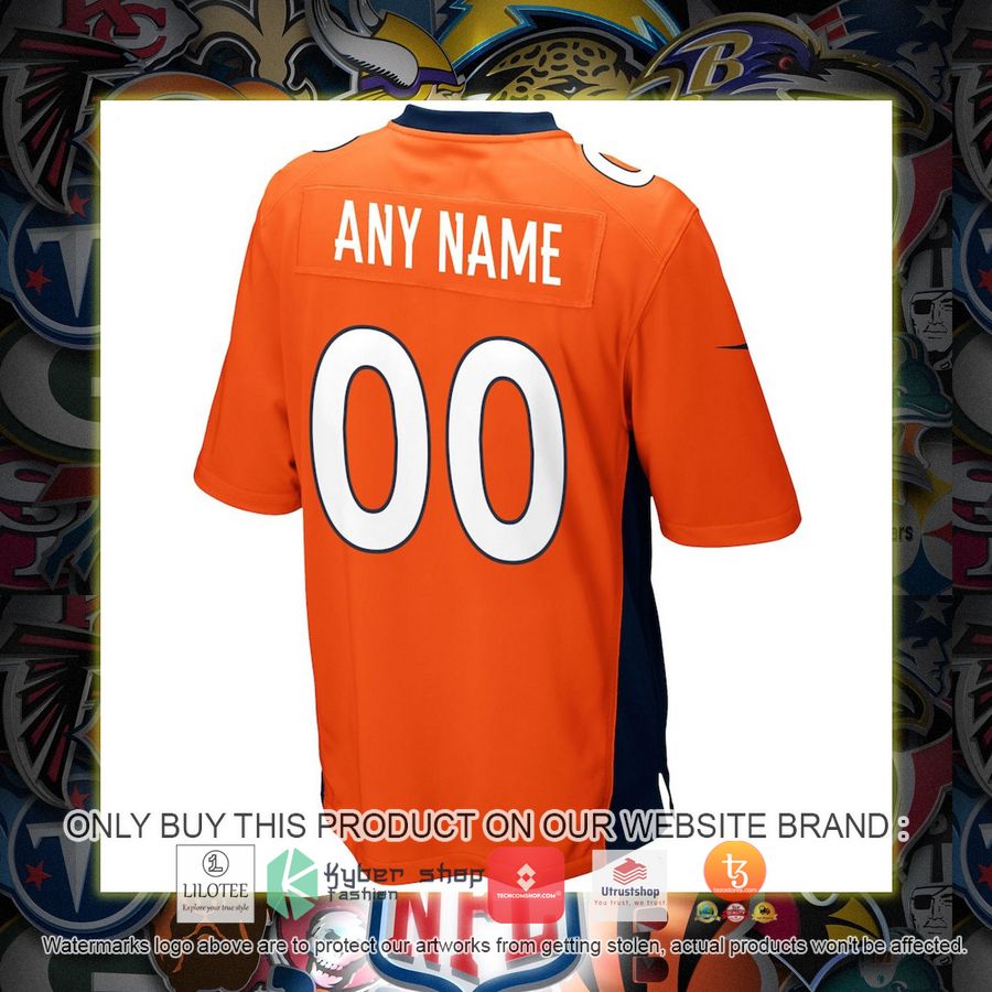 HOT Denver Broncos Nike Orange Personalized Football Jersey 3 personalized denver broncos nike orange football jersey 3 65525