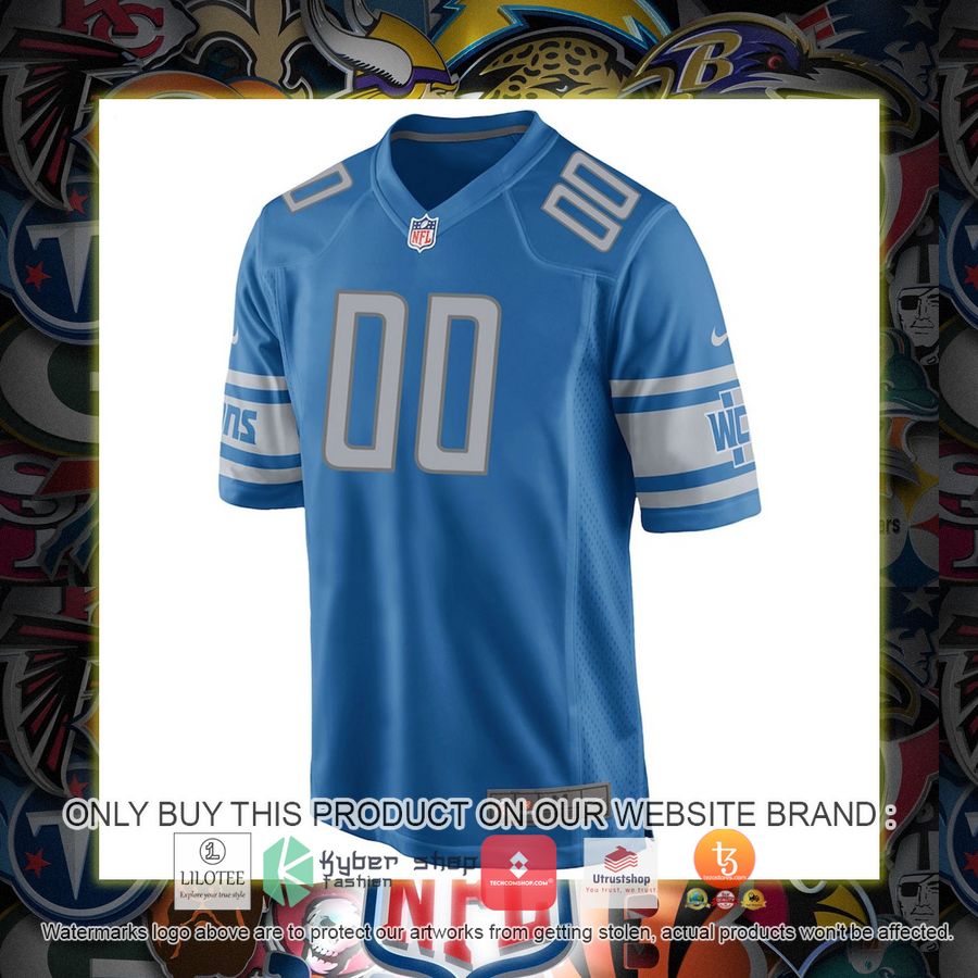 HOT Detroit Lions Nike Youth Team Color Game Blue Personalized Football Jersey 2 personalized detroit lions nike youth team color game blue football jersey 2 92365