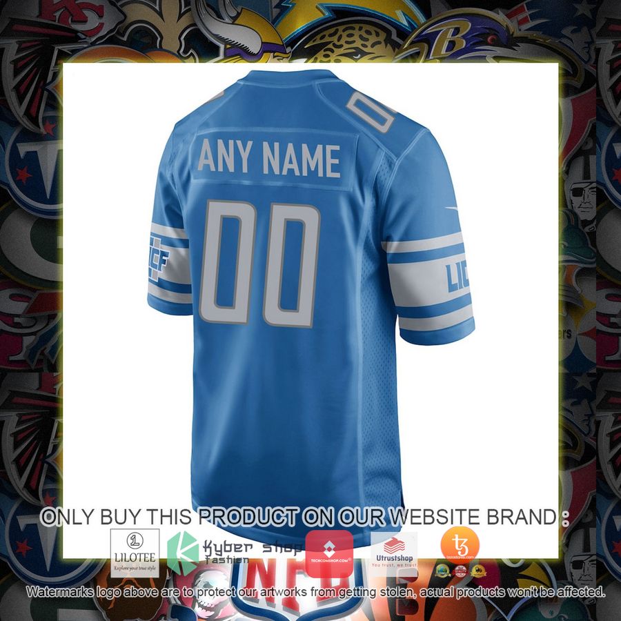 HOT Detroit Lions Nike Youth Team Color Game Blue Personalized Football Jersey 3 personalized detroit lions nike youth team color game blue football jersey 3 47411
