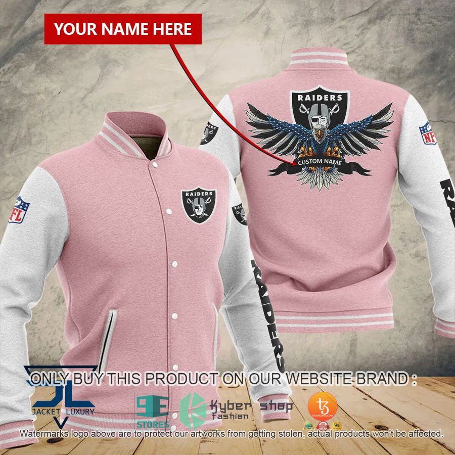 personalized eagle united states flag oakland raiders baseball jersey 5 34413