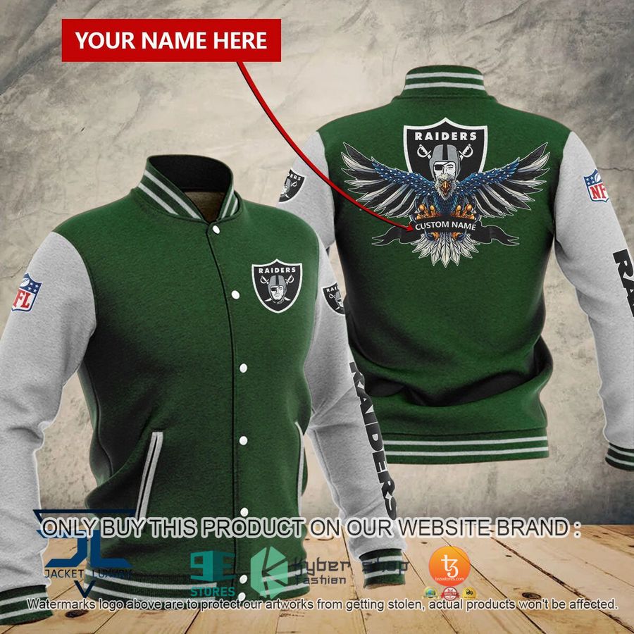 personalized eagle united states flag oakland raiders baseball jersey 6 51710