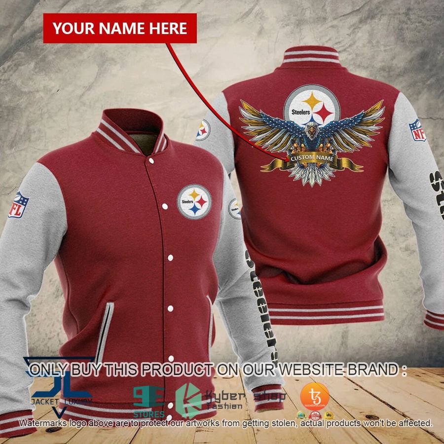 personalized eagle united states flag pittsburgh steelers baseball jersey 3 17177