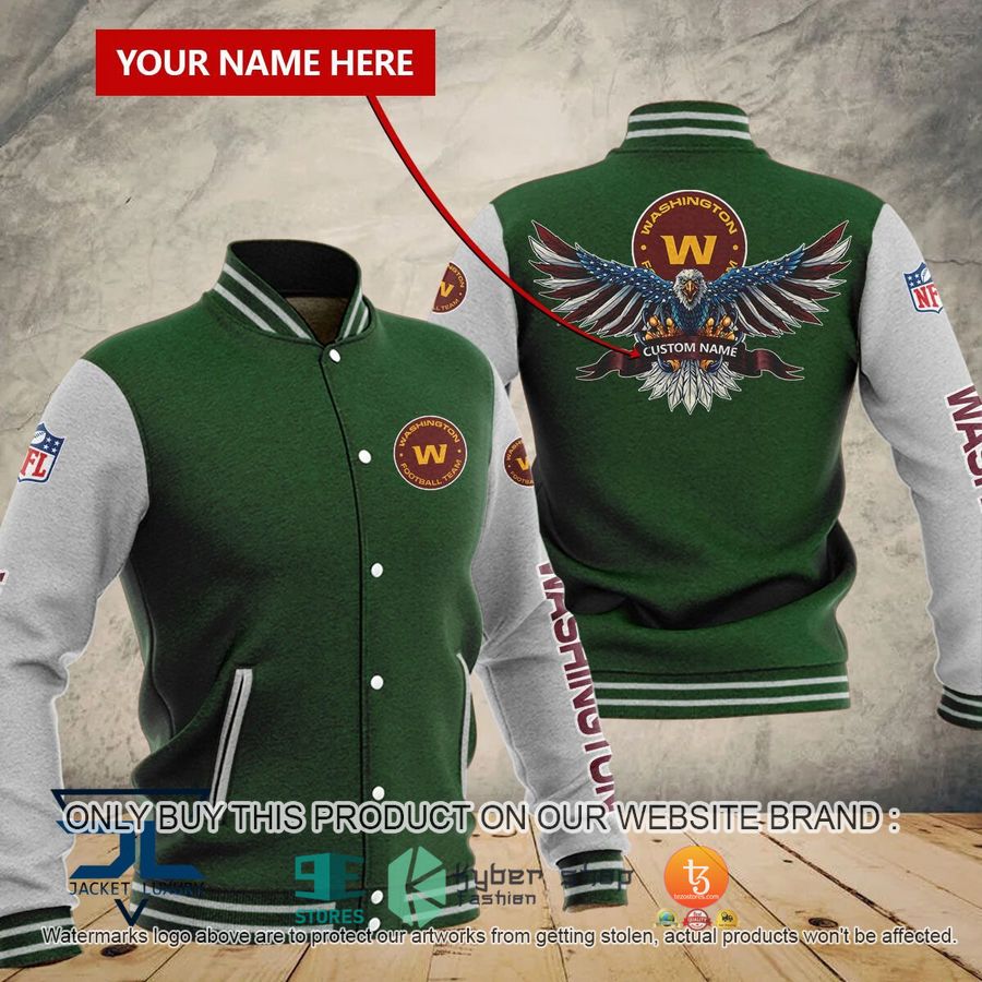 personalized eagle united states flag washington football team baseball jersey 6 47037