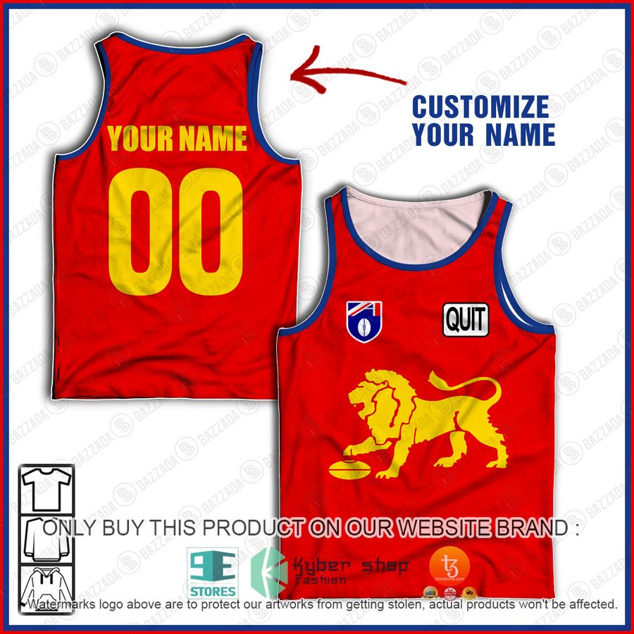 personalized fitzroy lions amalgamation guernsey 2012 vafa grand final tank top 1 53469