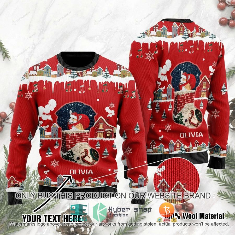 HOT Personalized Funny Corgi Dog Ugly Christmas Sweater 9 personalized funny corgi dog ugly christmas sweater 1 68411