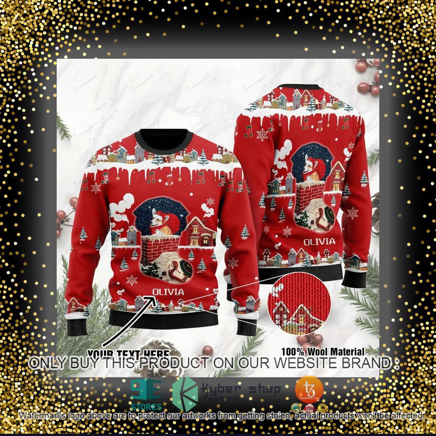 HOT Personalized Funny Corgi Dog Ugly Christmas Sweater 4 personalized funny corgi dog ugly christmas sweater 4 1360