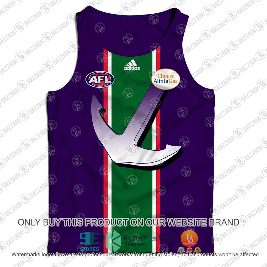 personalized guernsey fremantle dockers afl vintage choose alinta gas tank top 2 43532