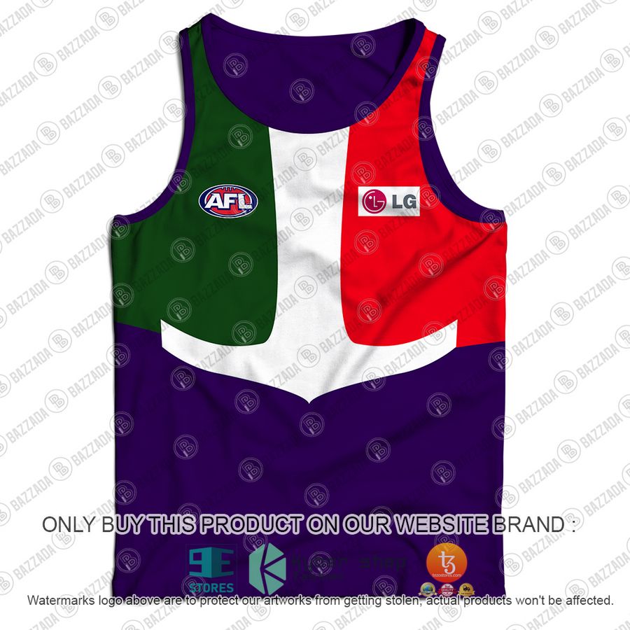 personalized guernsey fremantle dockers afl vintage lg tank top 2 50258