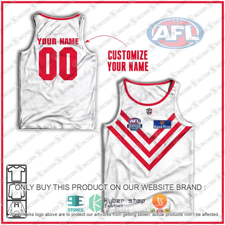 personalized guernsey fremantle dockers vintage heritage jumper afl tank top 1 76871