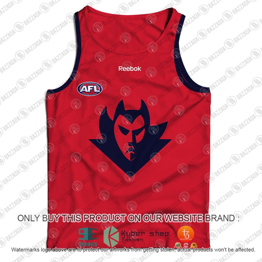personalized guernsey melbourne demons football club vintage retro afl reebok tank top 2 38099