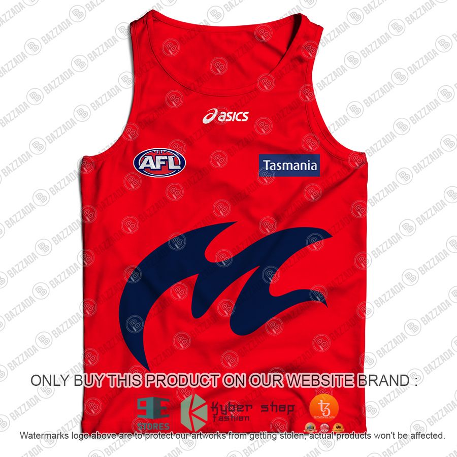 personalized guernsey melbourne demons football club vintage retro afl tasmania tank top 2 18815