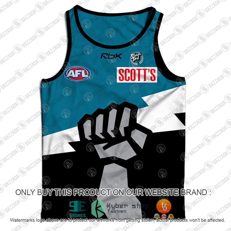 personalized guernsey port adelaide football club afl 2007 tank top 2 2785