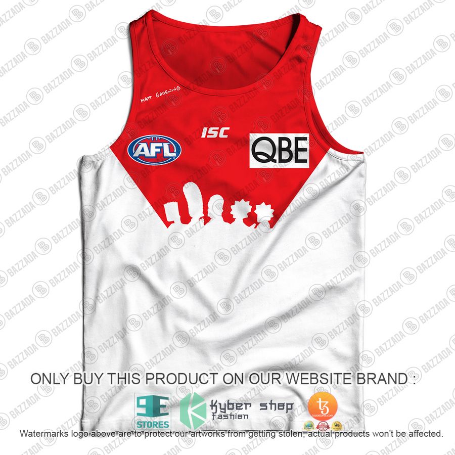 personalized guernsey sydney swans the simpsons tank top 2 5234