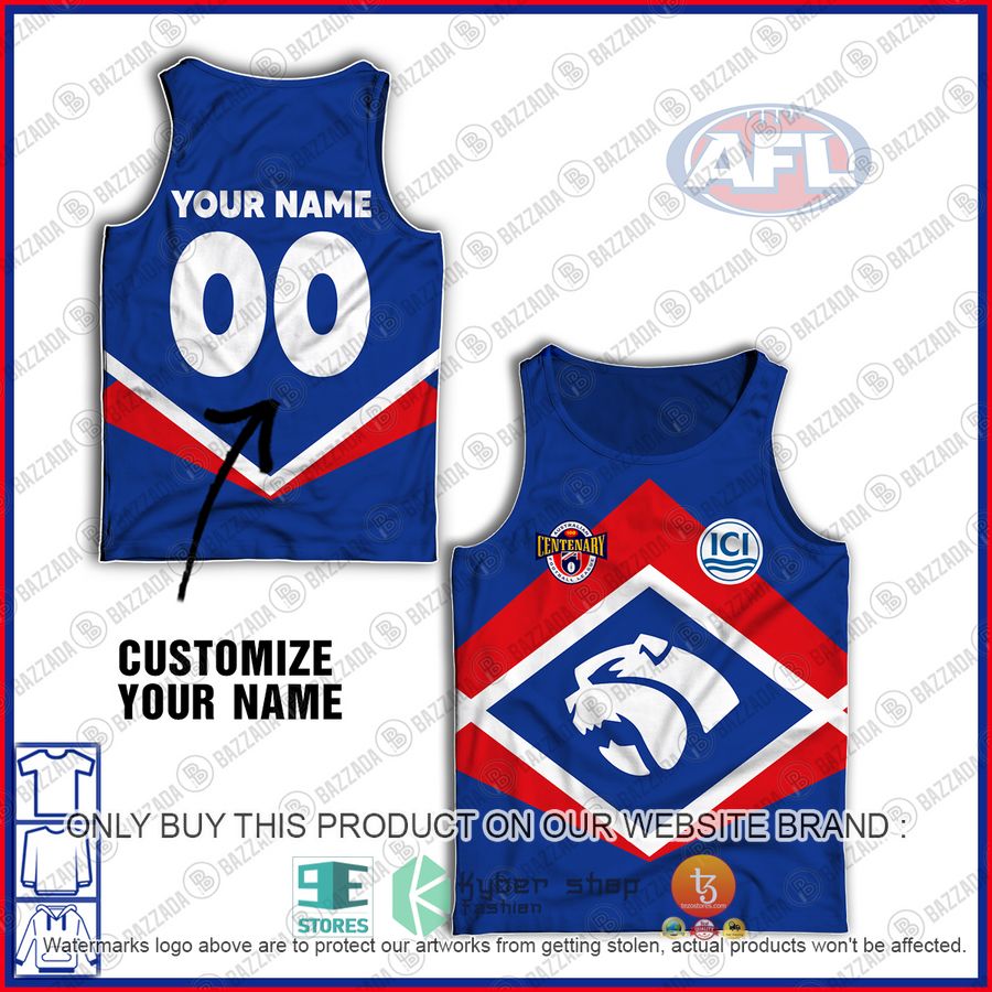 personalized guernsey western bulldogs football club vintage retro afl ici tank top 1 14176