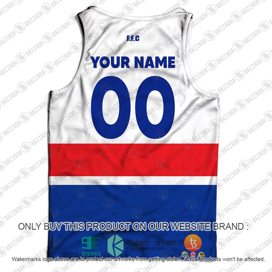 HOT Guernsey WESTERN BULLDOGS Football Club Vintage Retro AFL Mission Personalized Tank Top 3 personalized guernsey western bulldogs football club vintage retro afl mission tank top 3 23191