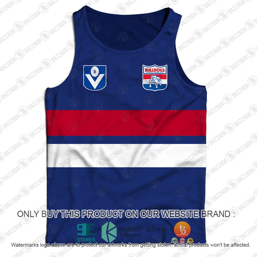 personalized guernsey western bulldogs football club vintage retro vfl 1983 tank top 2 66762
