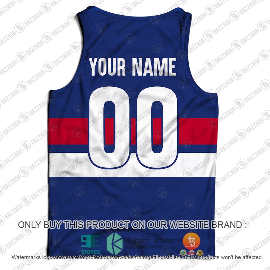 HOT Guernsey WESTERN BULLDOGS Football Club Vintage Retro VFL 1983 Personalized Tank Top 3 personalized guernsey western bulldogs football club vintage retro vfl 1983 tank top 3 84849