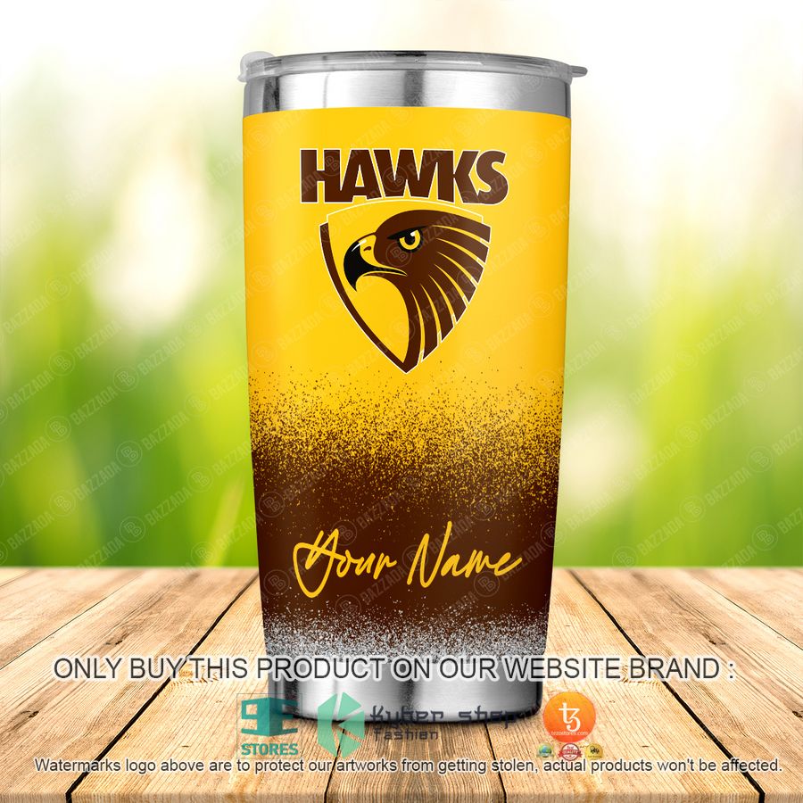 HOT Hawthorn Hawks Personalized Tumbler 3 personalized hawthorn hawks tumbler 3 8579