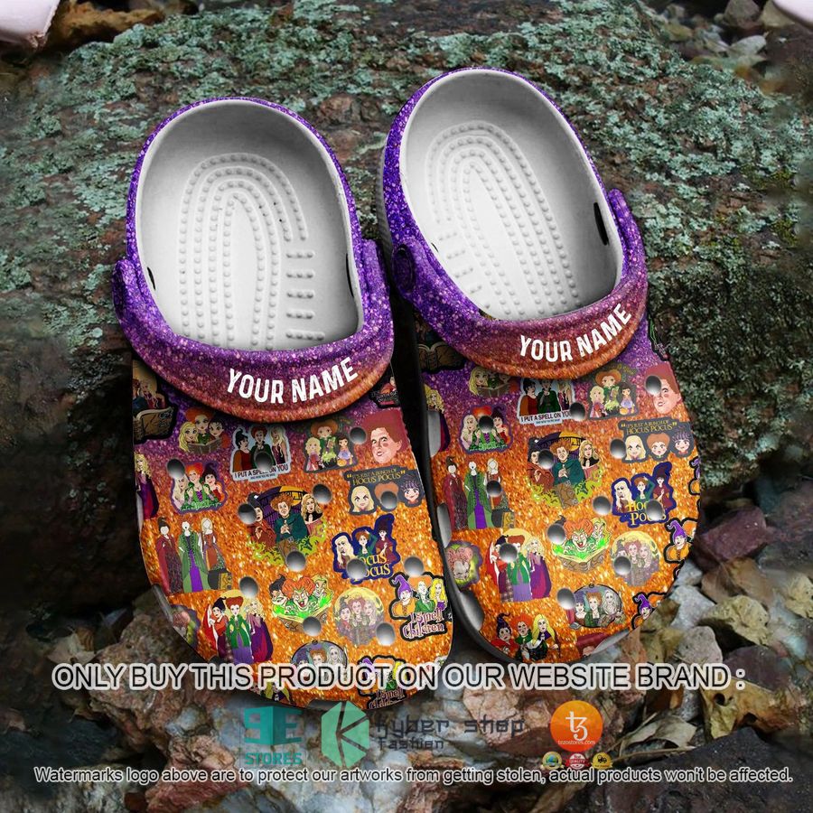 NEW Personalized Hocus Pocus Colorful Crocs Crocband Shoes 2 personalized hocus pocus colorful crocs crocband clog 1 19697