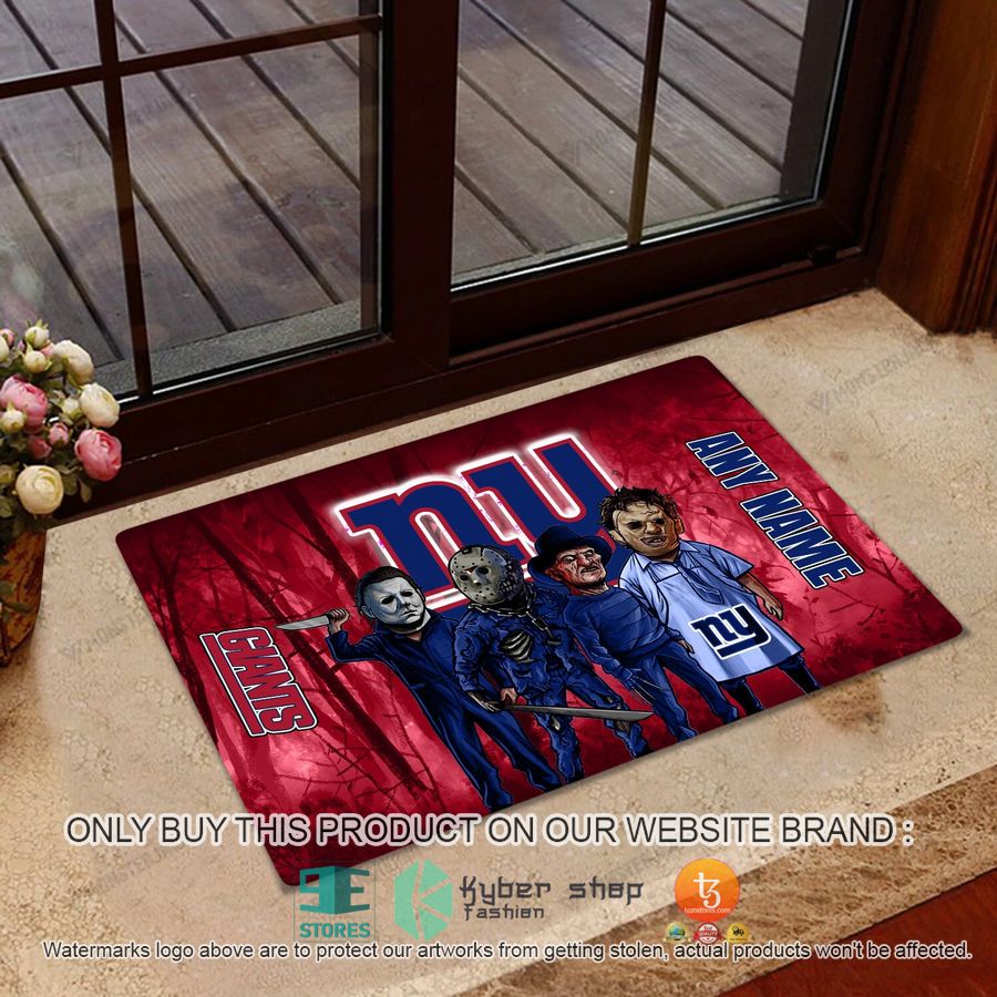 NEW Horror Characters New York Giants Custom Name Doormat 9 personalized horror characters new york giants doormat 1 94539