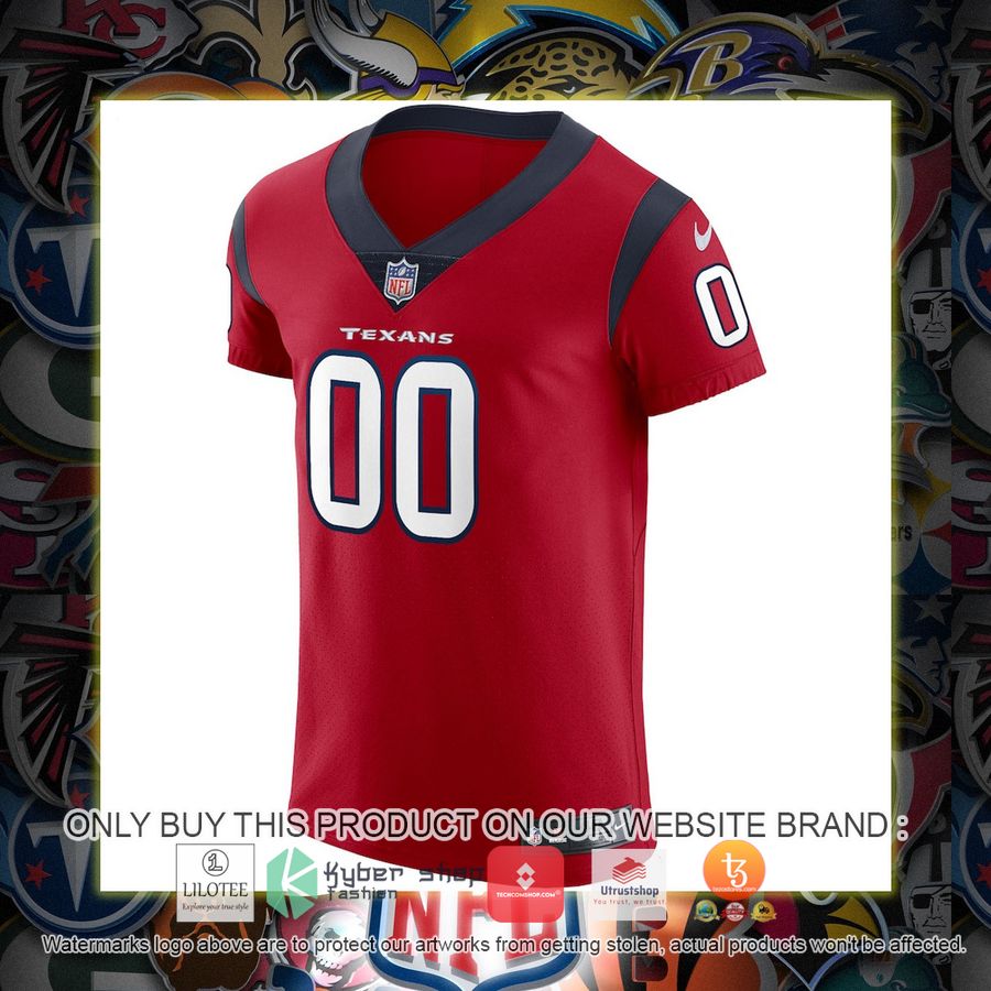 HOT Houston Texans Nike Vapor Elite Red Custom Football Jersey Shirt 2 personalized houston texans nike vapor elite red football jersey 2 21644