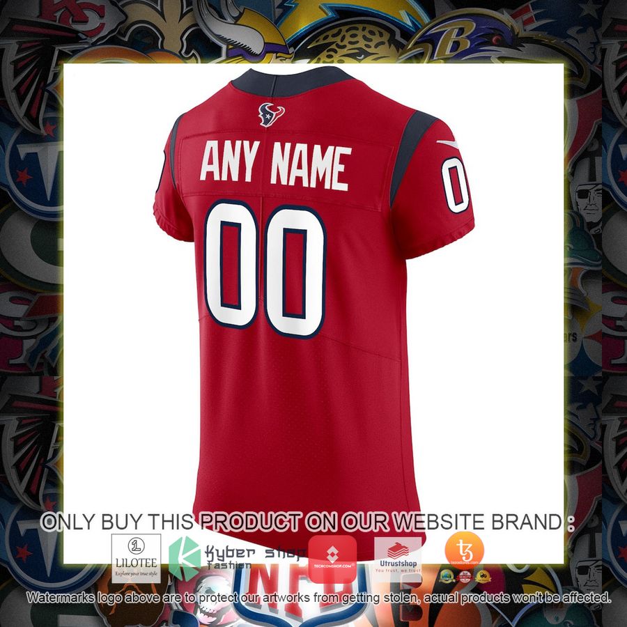 HOT Houston Texans Nike Vapor Elite Red Custom Football Jersey Shirt 3 personalized houston texans nike vapor elite red football jersey 3 55009
