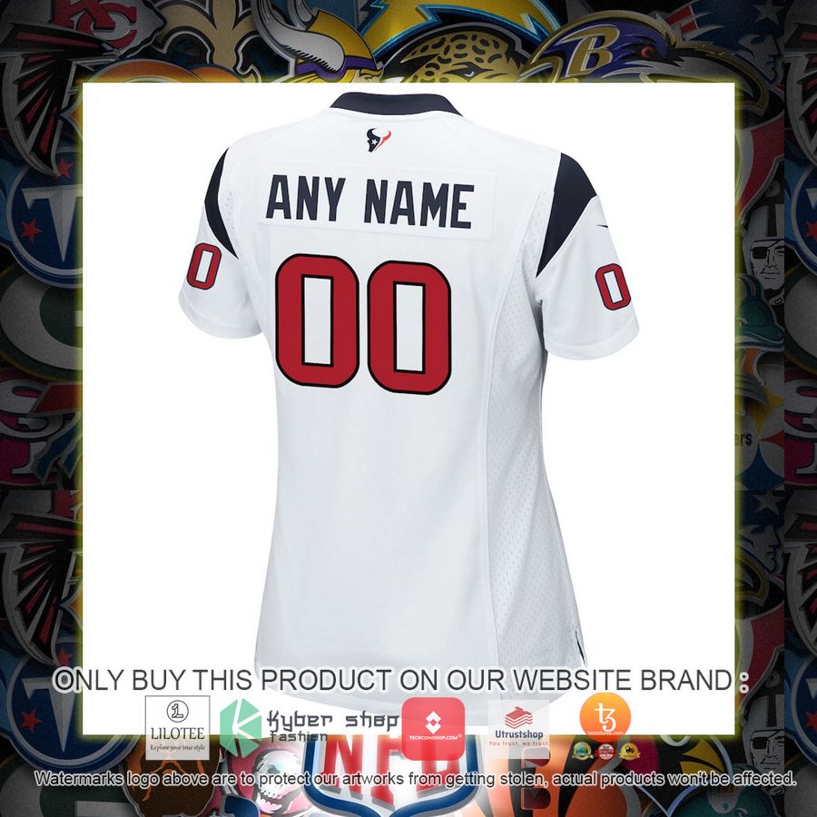 HOT Houston Texans Nike Women's White Personalized Football Jersey 3 personalized houston texans nike womens white football jersey 3 30932