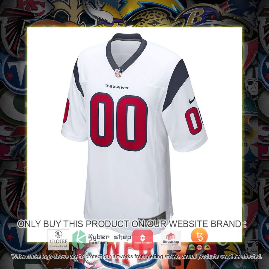 HOT Houston Texans Nike Youth White Personalized Football Jersey 2 personalized houston texans nike youth white football jersey 2 84394