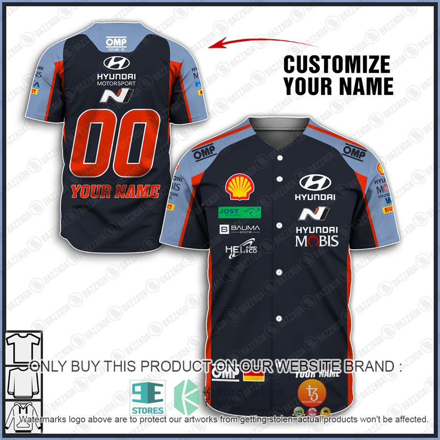 personalized hyundai baseball jersey shirt 1 39020