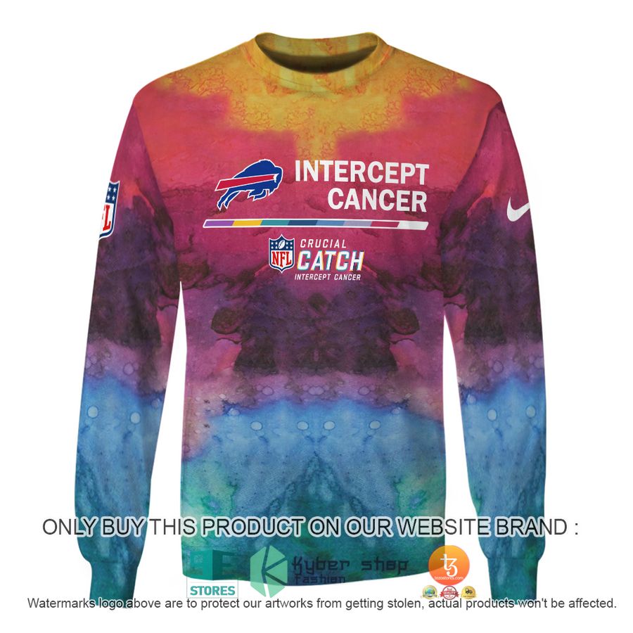 personalized intercept cancer nfl buffalo bills shirt hoodie 5 40677