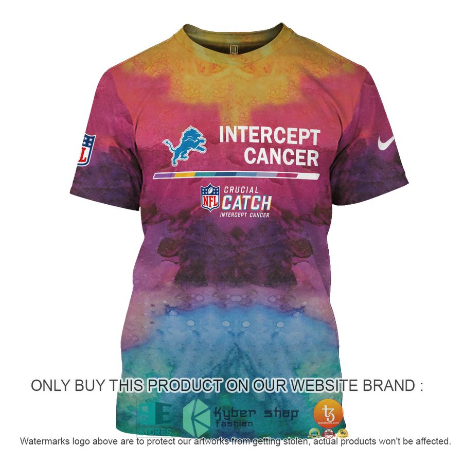 personalized intercept cancer nfl detroit lions shirt hoodie 7 31909