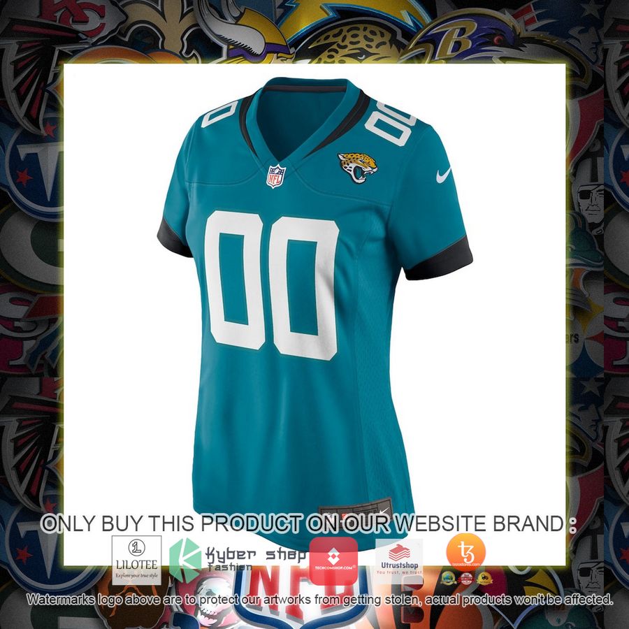 HOT Jacksonville Jaguars Nike Women's Alternate Teal Personalized Football Jersey 2 personalized jacksonville jaguars nike womens alternate teal football jersey 2 37122