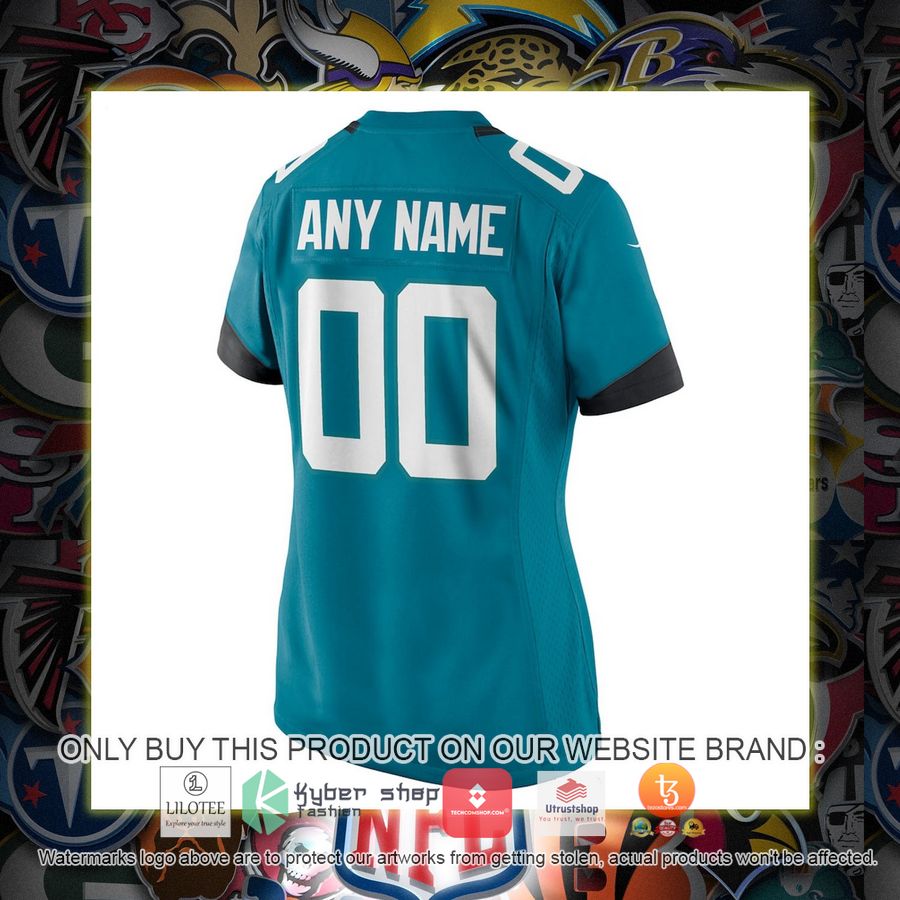 HOT Jacksonville Jaguars Nike Women's Alternate Teal Personalized Football Jersey 3 personalized jacksonville jaguars nike womens alternate teal football jersey 3 88259
