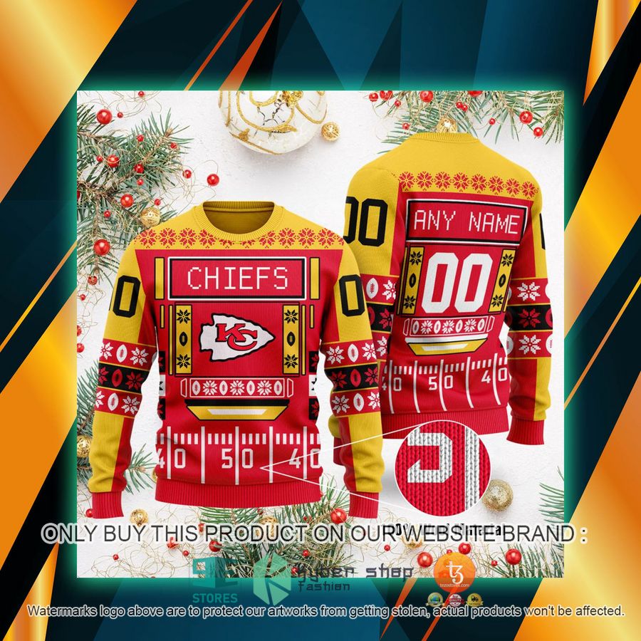 personalized kansas city chiefs nfl ugly sweater 1 82202