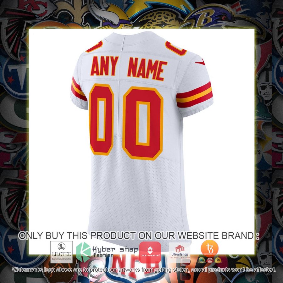 HOT Kansas City Chiefs Nike Vapor Untouchable Elite White Custom Football Jersey Shirt 3 personalized kansas city chiefs nike vapor untouchable elite white football jersey 3 37401