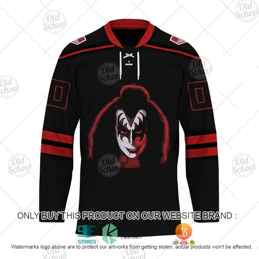 NEW KISS The Solo Albums The Demon Custom Name Hockey Jersey 2 personalized kiss the solo albums the demon hockey jersey 2 11344