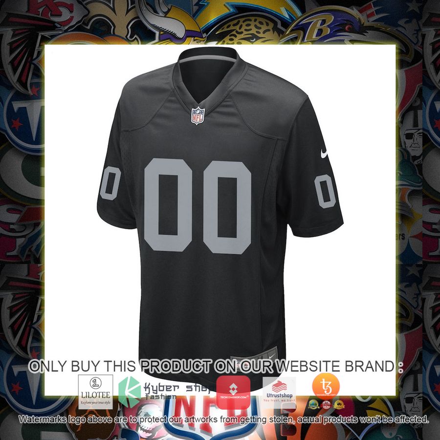HOT Las Vegas Raiders Nike Black Personalized Football Jersey 2 personalized las vegas raiders nike black football jersey 2 73567