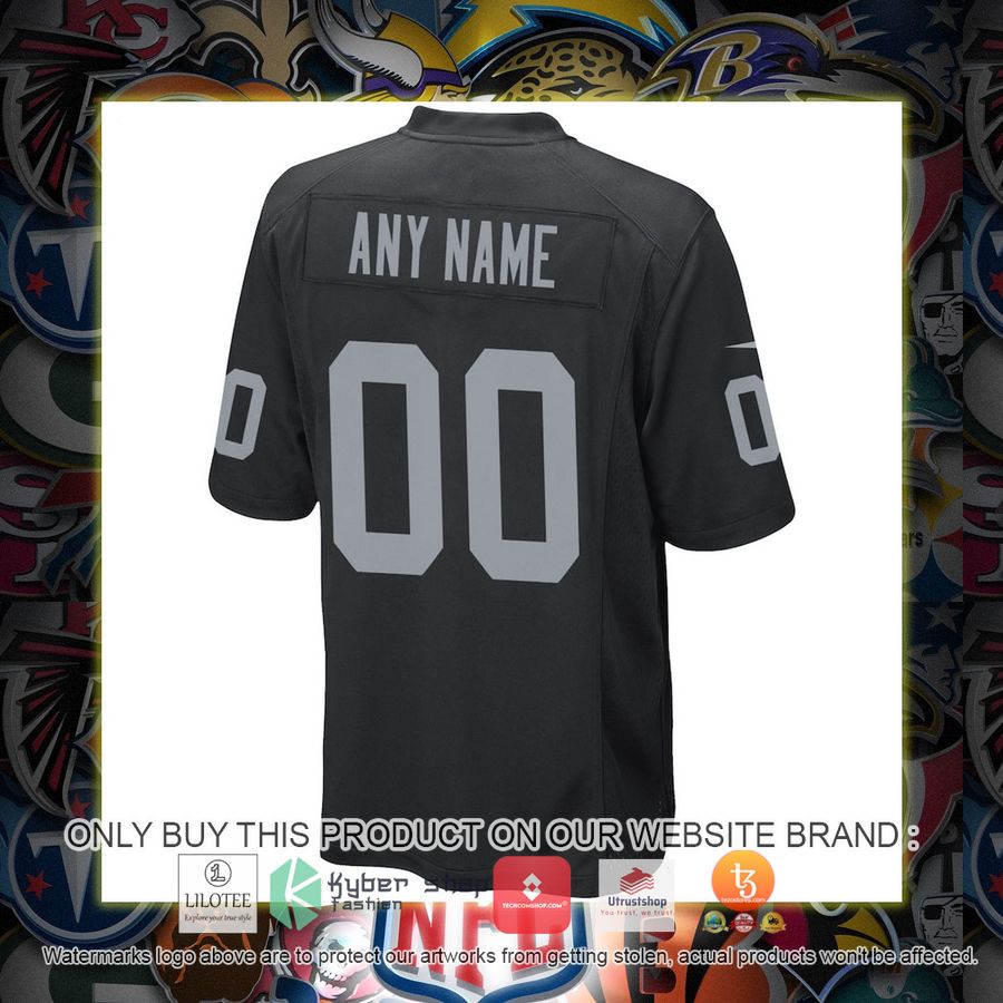 HOT Las Vegas Raiders Nike Black Personalized Football Jersey 3 personalized las vegas raiders nike black football jersey 3 41101