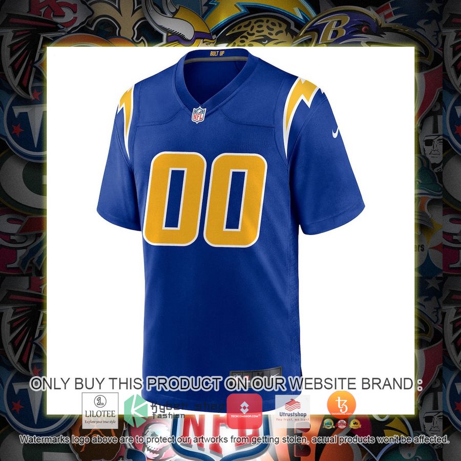 HOT Los Angeles Chargers Nike Alternate Royal Personalized Football Jersey 2 personalized los angeles chargers nike alternate royal football jersey 2 85229