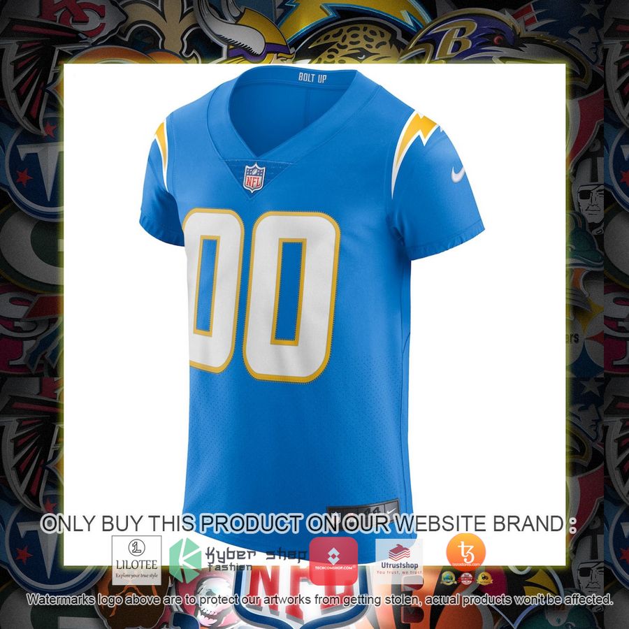 HOT Los Angeles Chargers Nike Vapor Elite Powder Blue Personalized Football Jersey 2 personalized los angeles chargers nike vapor elite powder blue football jersey 2 67112