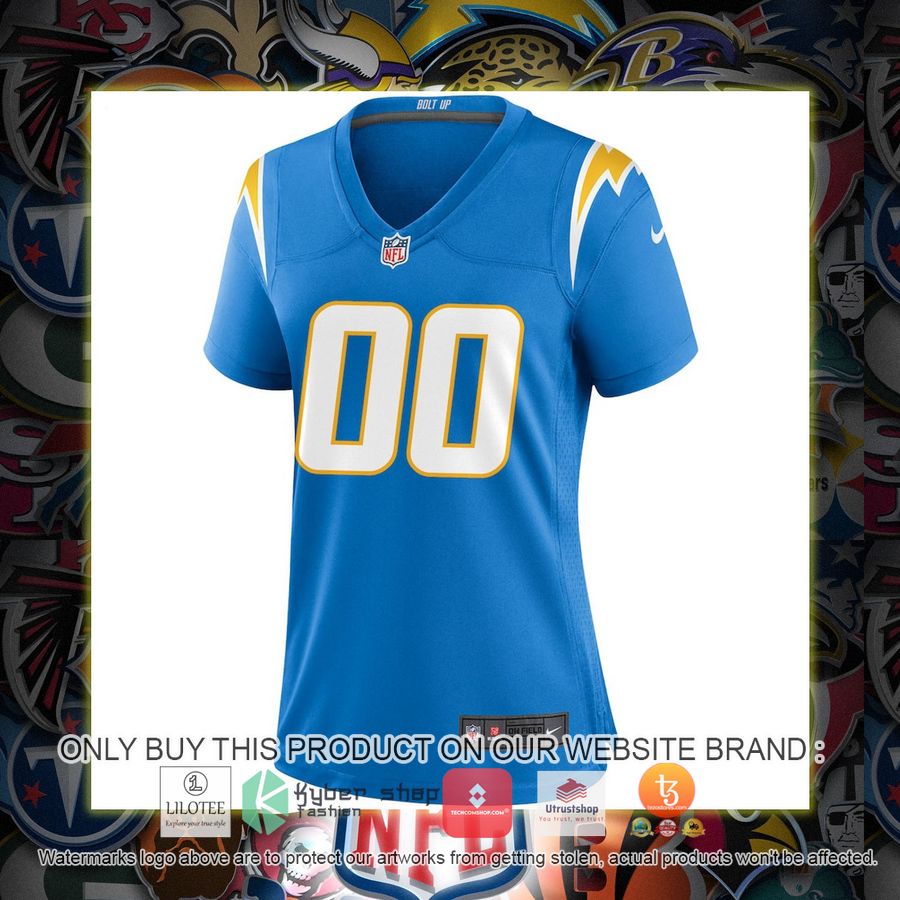 HOT Los Angeles Chargers Nike Women's Powder Blue Personalized Football Jersey 2 personalized los angeles chargers nike womens powder blue football jersey 2 70667