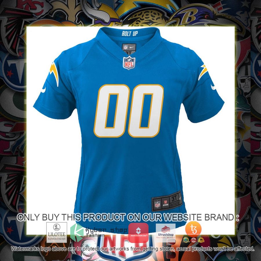 HOT Los Angeles Chargers Nike Youth Powder Blue Personalized Football Jersey 2 personalized los angeles chargers nike youth powder blue football jersey 2 29505