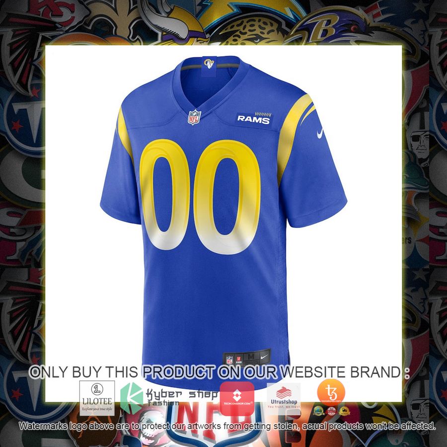 HOT Los Angeles Rams Nike Royal Personalized Football Jersey 2 personalized los angeles rams nike royal football jersey 2 47317