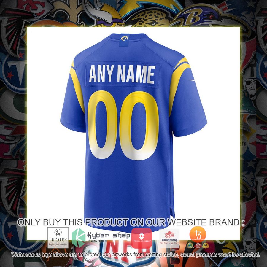 HOT Los Angeles Rams Nike Royal Personalized Football Jersey 3 personalized los angeles rams nike royal football jersey 3 85203